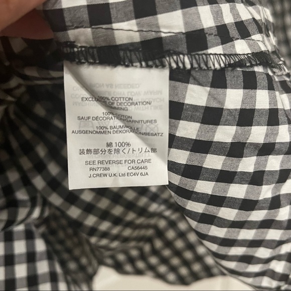 Madewell - Smocked Gingham Top - Picture 8 of 9